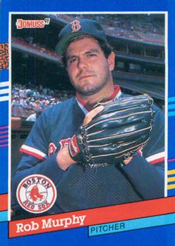 #250 Rob Murphy - Boston Red Sox - 1991 Donruss Baseball