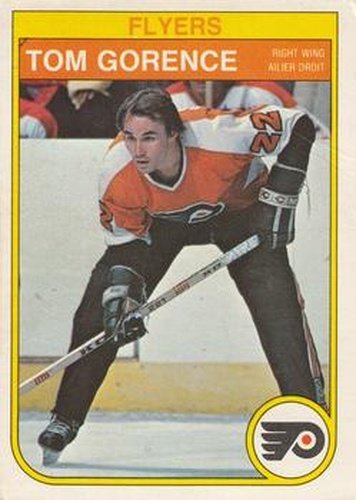 #250 Tom Gorence - Philadelphia Flyers - 1982-83 O-Pee-Chee Hockey