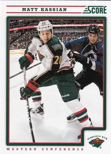 #250 Matt Kassian - Minnesota Wild - 2012-13 Score Hockey