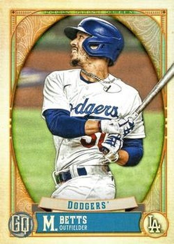 #250 Mookie Betts - Los Angeles Dodgers - 2021 Topps Gypsy Queen Baseball