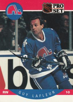 #250 Guy Lafleur - Quebec Nordiques - 1990-91 Pro Set Hockey