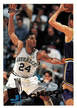 #250 Jim Jackson - Dallas Mavericks - 1995-96 Topps Basketball
