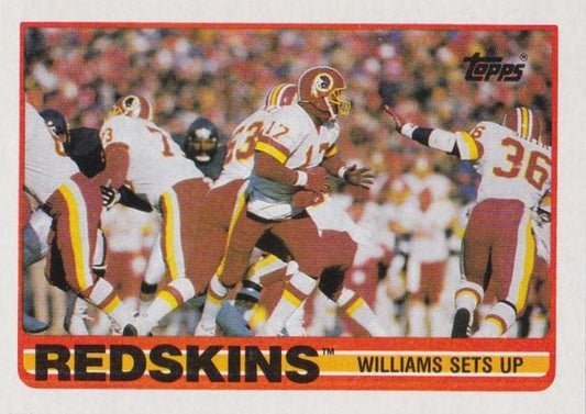 #250 Redskins Team Leaders - Doug Williams - Washington Redskins - 1989 Topps Football