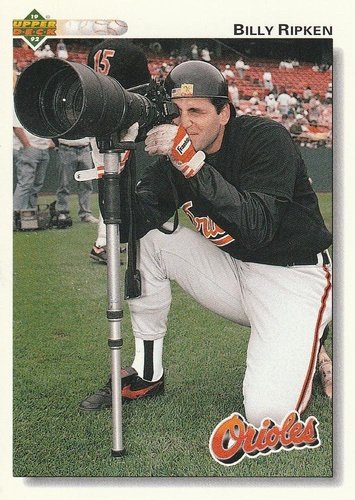 #250 Billy Ripken - Baltimore Orioles - 1992 Upper Deck Baseball
