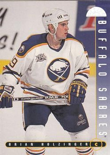 #250 Brian Holzinger - Buffalo Sabres - 1995-96 Leaf Hockey