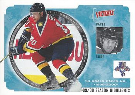 #251 Pavel Bure - Florida Panthers - 2000-01 Upper Deck Victory Hockey