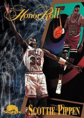 #251 Scottie Pippen - Chicago Bulls - 1995-96 SkyBox Premium Basketball