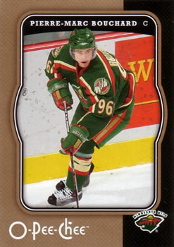 #251 Pierre-Marc Bouchard - Minnesota Wild - 2007-08 O-Pee-Chee Hockey