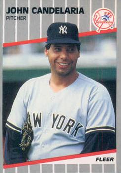 #251 John Candelaria - New York Yankees - 1989 Fleer Baseball