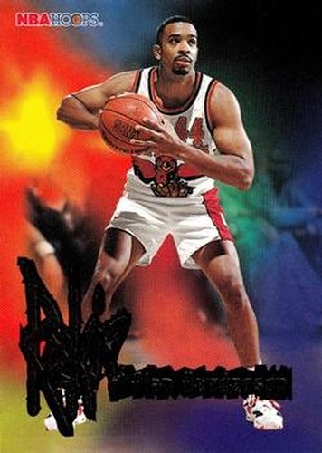 #251 Alan Henderson - Atlanta Hawks - 1995-96 Hoops Basketball