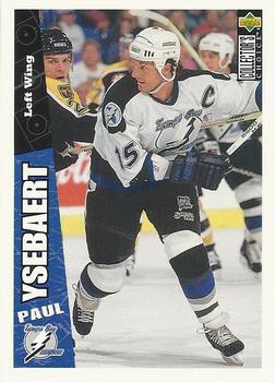 #251 Paul Ysebaert - Tampa Bay Lightning - 1996-97 Collector's Choice Hockey