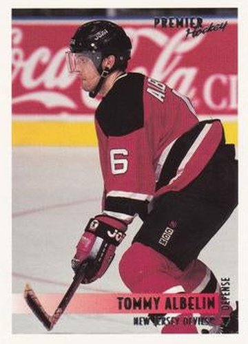 #251 Tommy Albelin - New Jersey Devils - 1994-95 O-Pee-Chee Premier Hockey