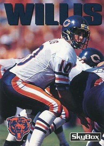 #251 Peter Tom Willis - Chicago Bears - 1992 SkyBox Impact Football