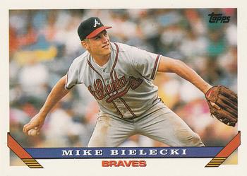 #251 Mike Bielecki - Atlanta Braves - 1993 Topps Baseball