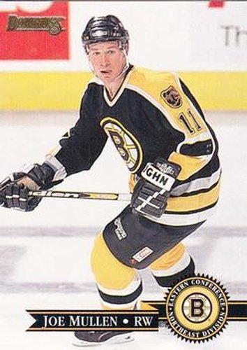 #251 Joe Mullen - Boston Bruins - 1995-96 Donruss Hockey
