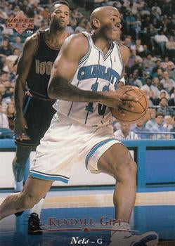 #251 Kendall Gill - New Jersey Nets - 1995-96 Upper Deck Basketball