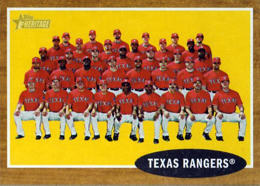 #251 Texas Rangers - Texas Rangers - 2011 Topps Heritage Baseball