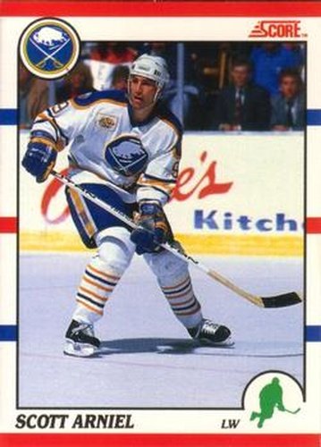 #251 Scott Arniel - Buffalo Sabres - 1990-91 Score Canadian Hockey