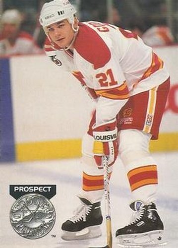 #251 Alexander Godynyuk - Calgary Flames - 1991-92 Pro Set Platinum Hockey