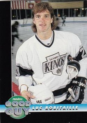 #251 Luc Robitaille - Los Angeles Kings - 1992-93 Pinnacle Canadian Hockey