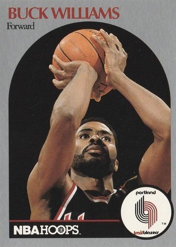 #251 Buck Williams - Portland Trail Blazers - 1990-91 Hoops Basketball