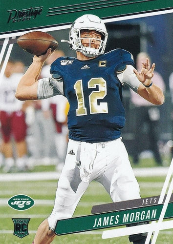 #251 James Morgan - New York Jets - 2020 Panini Prestige Football