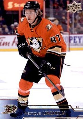 #251 Hampus Lindholm - Anaheim Ducks - 2016-17 Upper Deck Hockey