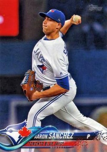 #251 Aaron Sanchez - Toronto Blue Jays - 2018 Topps Baseball
