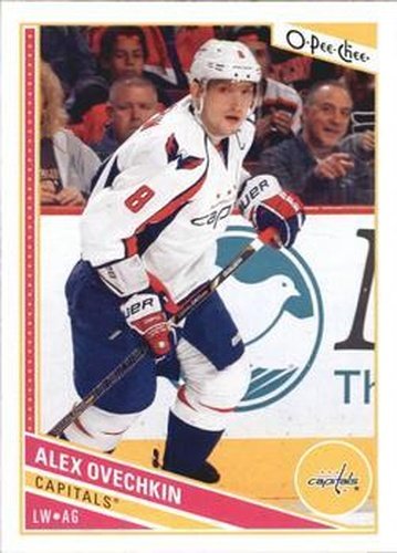 #251 Alex Ovechkin - Washington Capitals - 2013-14 O-Pee-Chee Hockey