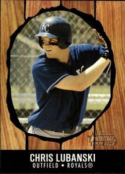 #251 Chris Lubanski - Kansas City Royals - 2003 Bowman Heritage Baseball