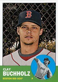 #251 Clay Buchholz - Boston Red Sox - 2012 Topps Heritage Baseball