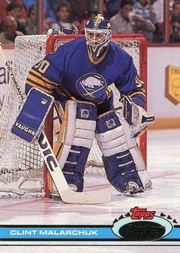 #251 Clint Malarchuk - Buffalo Sabres - 1991-92 Stadium Club Hockey