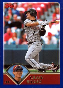 #251 Craig Biggio - Houston Astros - 2003 Topps Baseball