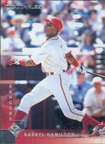 #251 Darryl Hamilton - Texas Rangers - 1997 Donruss Baseball