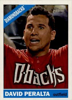 #251 David Peralta - Arizona Diamondbacks - 2015 Topps Heritage Baseball