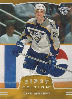 #251 Denis Arkhipov - Nashville Predators - 2002-03 Be a Player First Edition Hockey