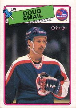 #251 Doug Smail - Winnipeg Jets - 1988-89 O-Pee-Chee Hockey