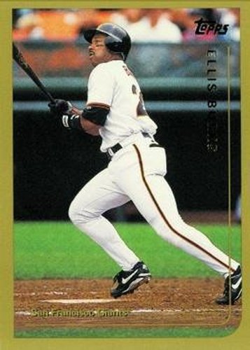 #251 Ellis Burks - San Francisco Giants - 1999 Topps Baseball