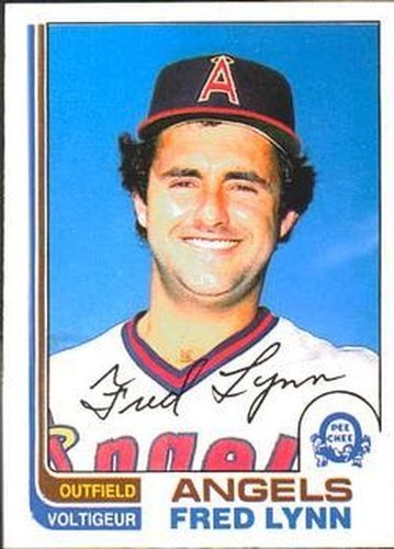 #251 Fred Lynn - California Angels - 1982 O-Pee-Chee Baseball