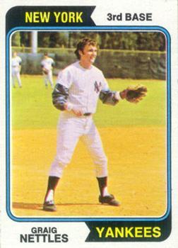 #251 Graig Nettles - New York Yankees - 1974 Topps Baseball