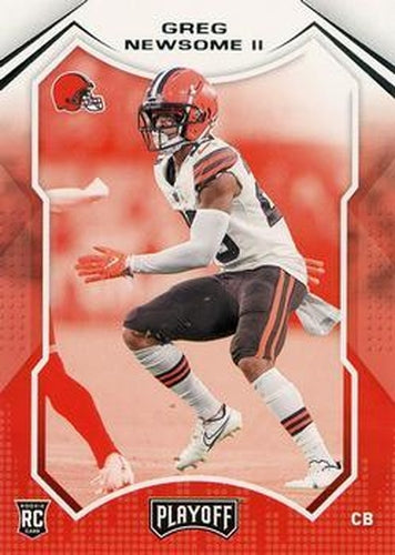 #251 Greg Newsome II - Cleveland Browns - 2021 Panini Playoff Football