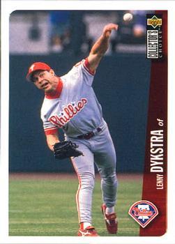 #251 Lenny Dykstra - Philadelphia Phillies - 1996 Collector's Choice Baseball