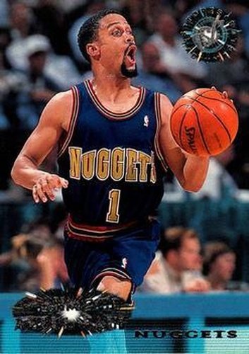#251 Mahmoud Abdul-Rauf - Denver Nuggets - 1995-96 Stadium Club Basketball