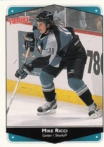 #251 Mike Ricci - San Jose Sharks - 1999-00 Upper Deck Victory Hockey