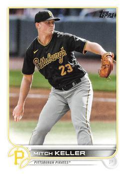 #251 Mitch Keller - Pittsburgh Pirates - 2022 Topps Baseball