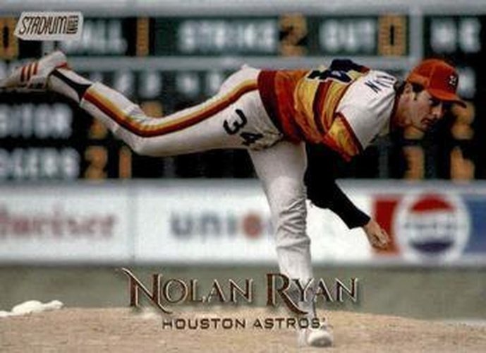 #251 Nolan Ryan - Houston Astros - 2019 Stadium Club Baseball