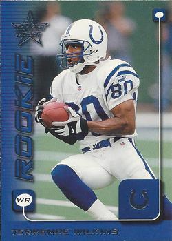 #251 Terrence Wilkins - Indianapolis Colts - 1999 Leaf Rookies & Stars Football
