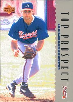 #251 Tony Graffanino - Atlanta Braves - 1995 Upper Deck Baseball