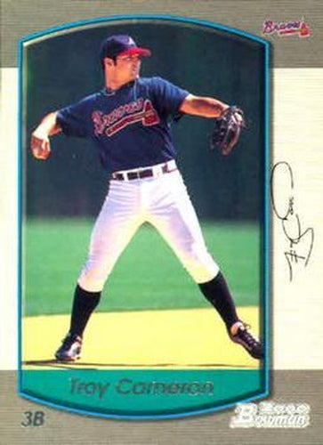 #251 Troy Cameron - Atlanta Braves - 2000 Bowman Baseball