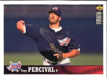 #251 Troy Percival - Anaheim Angels - 1997 Collector's Choice Baseball